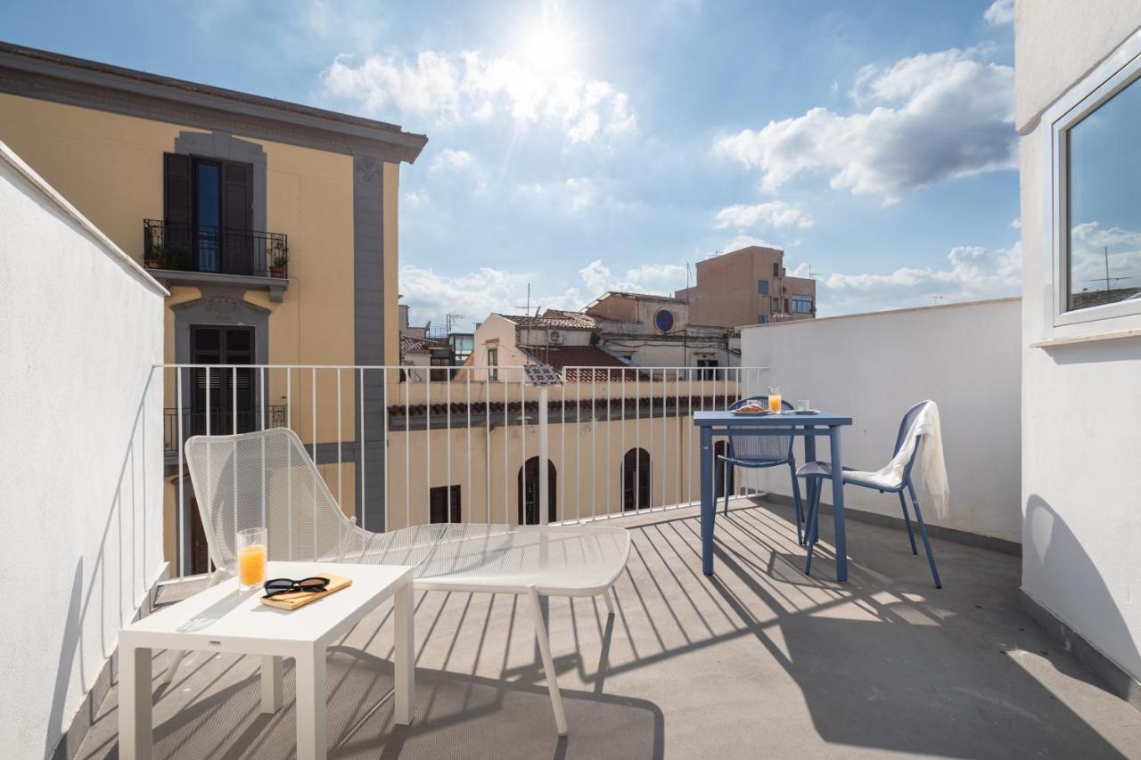 Attico 37 - Suite Con Terrazza Privata E Cucina Palermo Eksteriør bilde