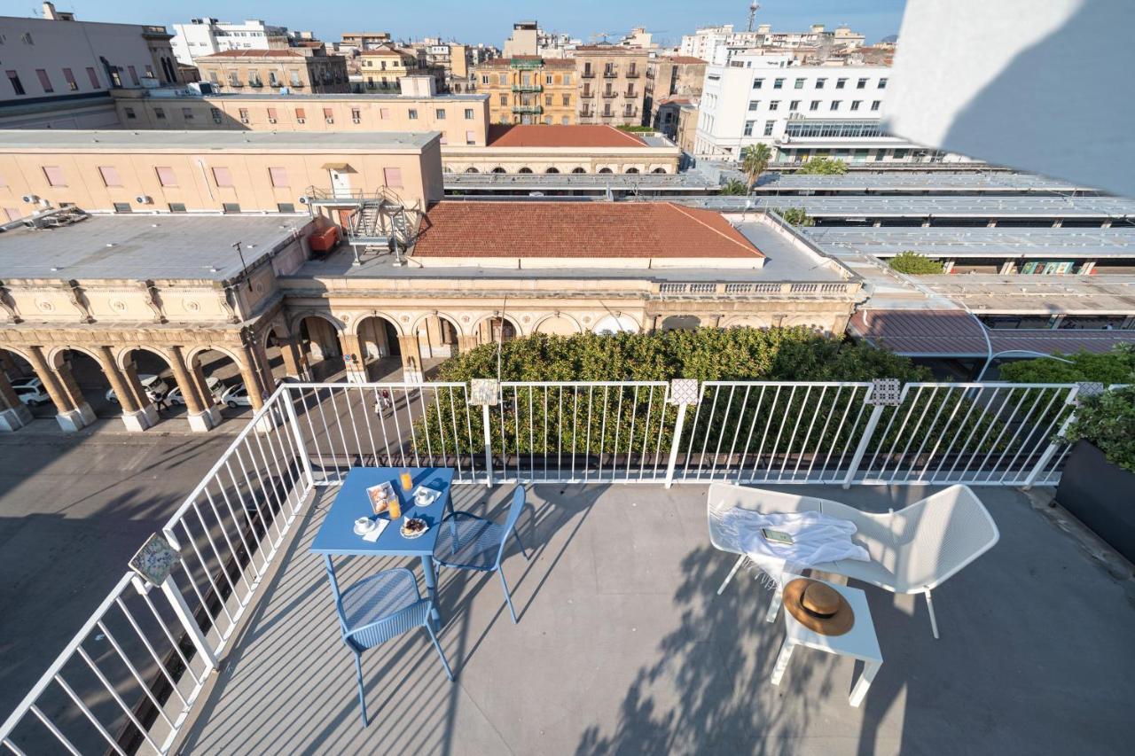 Attico 37 - Suite Con Terrazza Privata E Cucina Palermo Eksteriør bilde